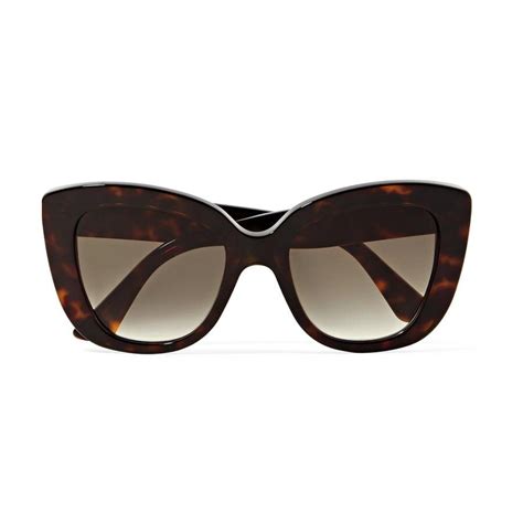 gucci 57mm havana tortoiseshell sunglasses|Cat.